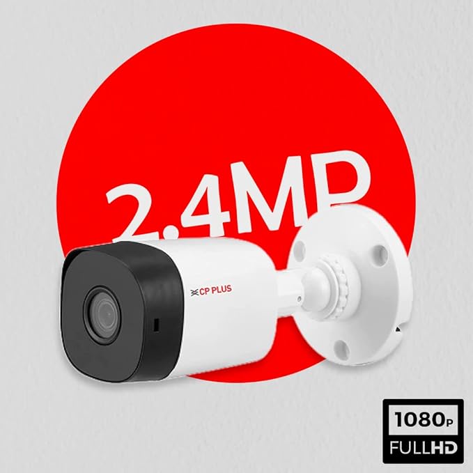 CP Plus HD 2.4MP Bullet CCTV (CP-URC-TC24PL2)