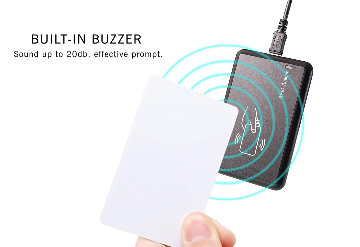 Team Office Plug and Play USB RFID Card Reader