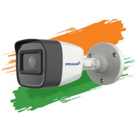 Prama 2MP IP Bullet MIC and Dual Light