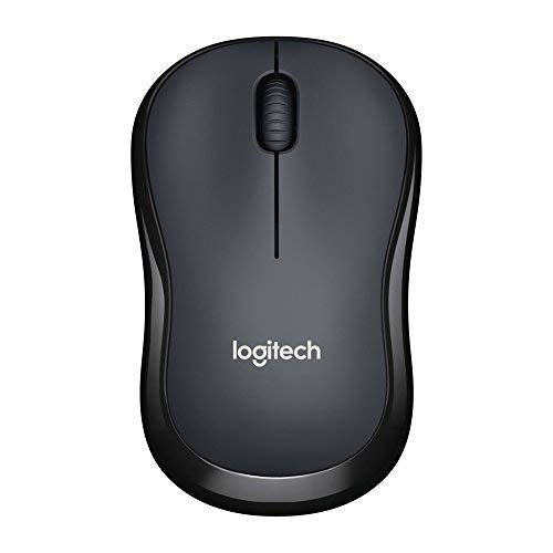 Logitech B175 / Optical Tracking, 12-Months Battery Life, Ambidextrous Wireless Ambidextrous Optical Mouse  (2.4GHz Wireless, Black)
