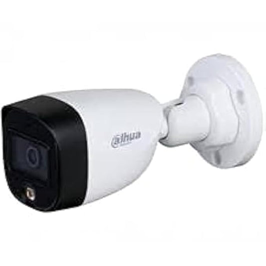 Dahua Wired 2MP 20 Mtrs Full Colour HD Bullet Camera DH-HAC-HFW1209CP-LED - White
