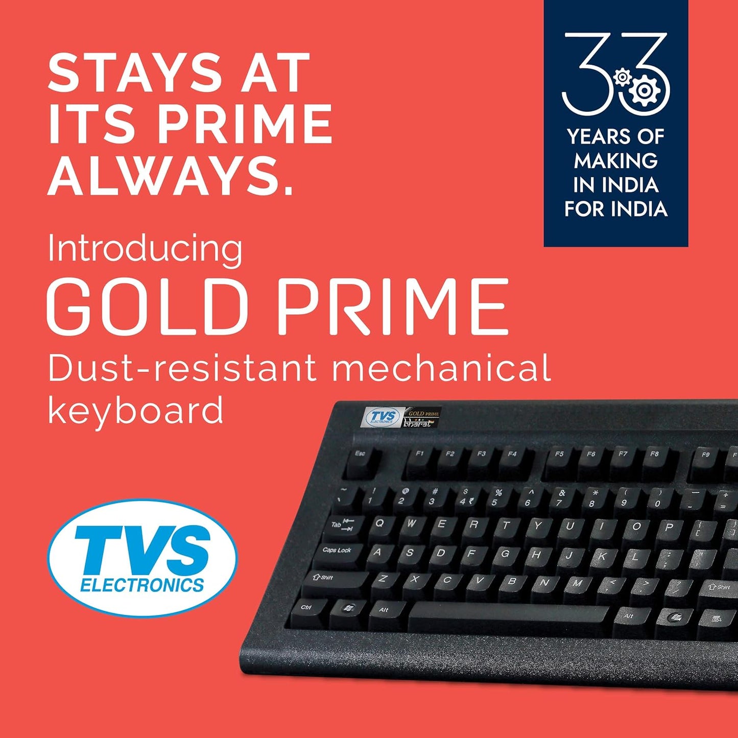 TVS ELECTRONICS Gold Prime Mechanical Wired