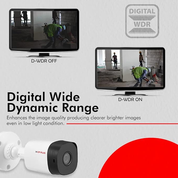 CP Plus HD 2.4MP Bullet CCTV (CP-URC-TC24PL2)