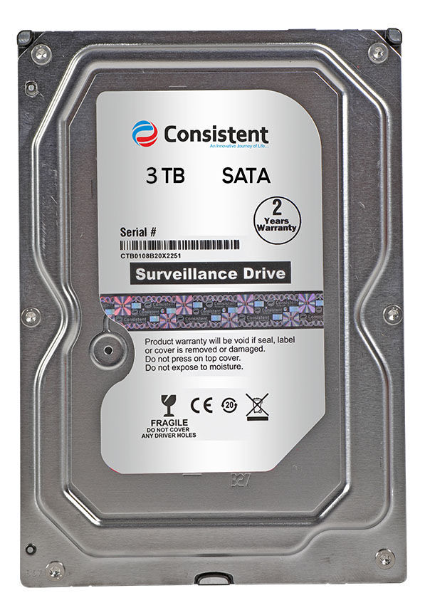 Consistent 3TB SATA 3.5 Inch Internal Hard Drive