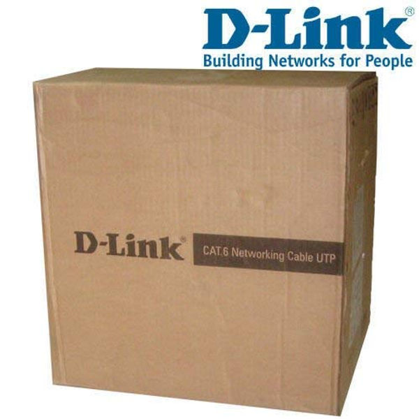 D-Link CAT6 UTP Pure Copper 305mtrs Cable
