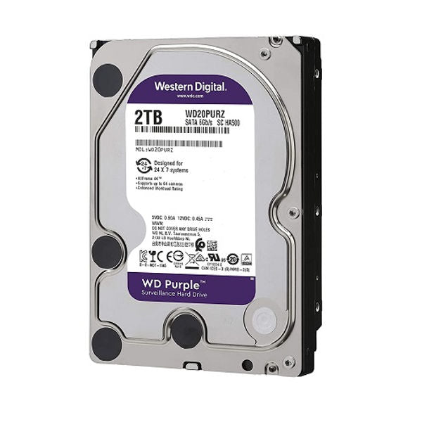 WD Purple SATA Surveillance Hard Drive