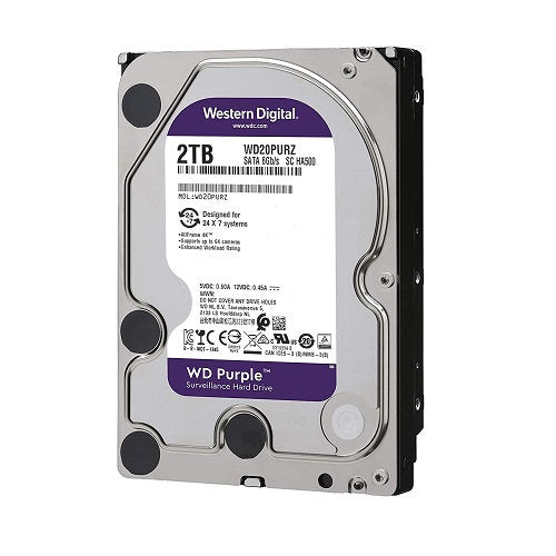 WD Purple 2TB SATA Surveillance Hard Drive
