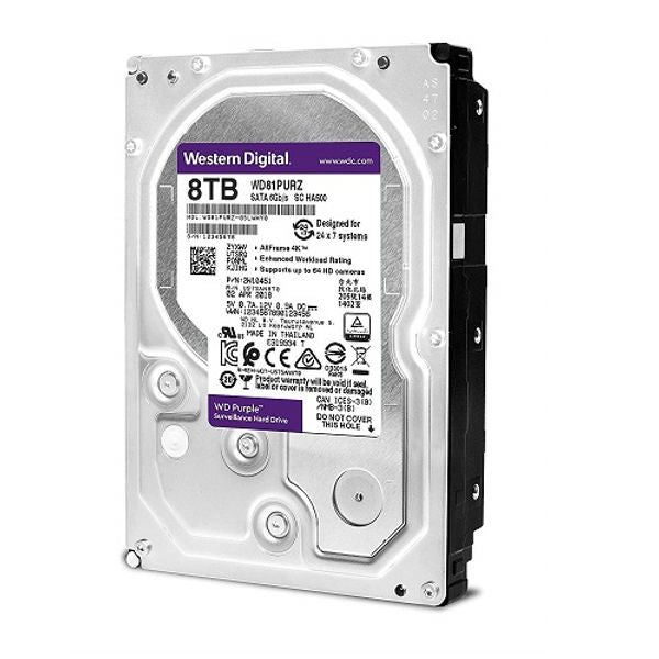 WD Purple SATA Surveillance Hard Drive