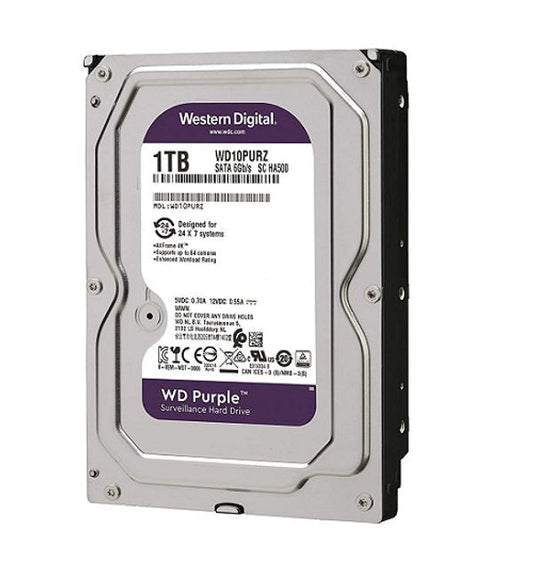 WD Purple SATA Surveillance Hard Drive