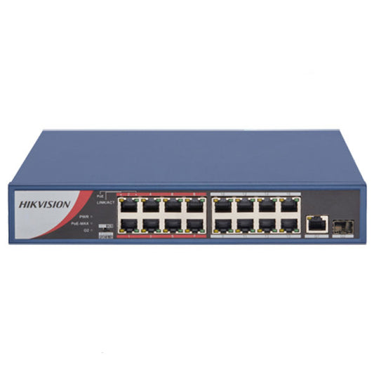 HIKVISION 16 Port PoE Switch (DS-3E0318P-E/M)