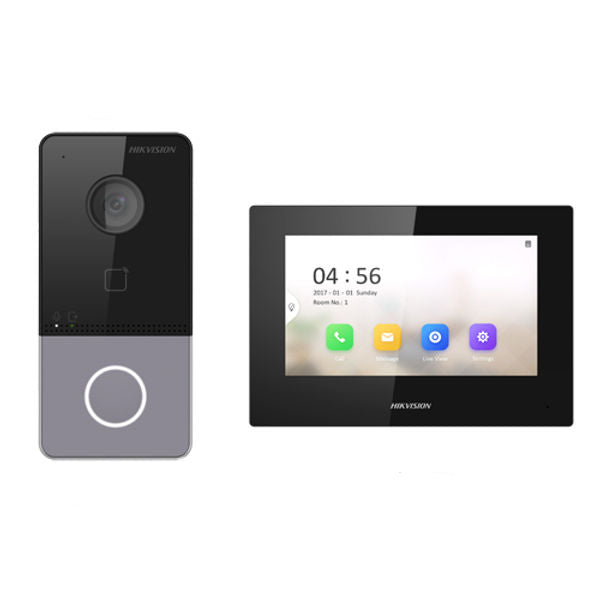 HIKVISION IP 7" VDP Video Door Phone Kit (DS-KIS603-P)