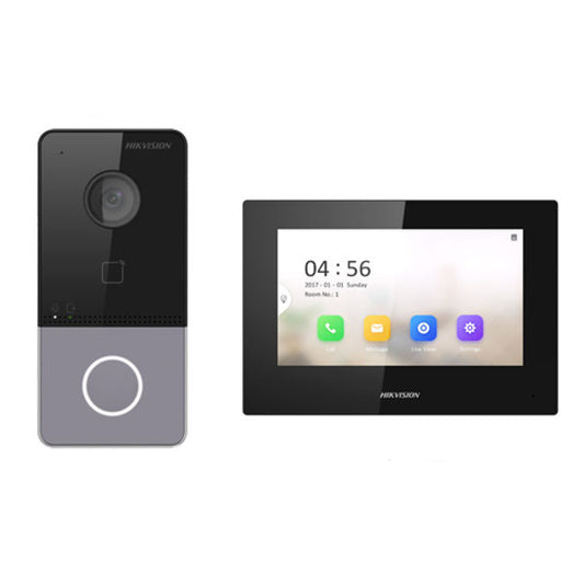 HIKVISION IP 7" VDP Video Door Phone Kit (DS-KIS603-P)