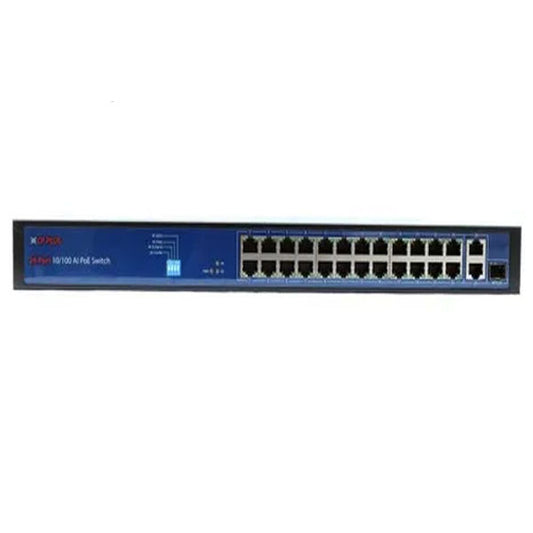 CP Plus 24 Port PoE Switch (CP-ANW-HP24G2F1-N30